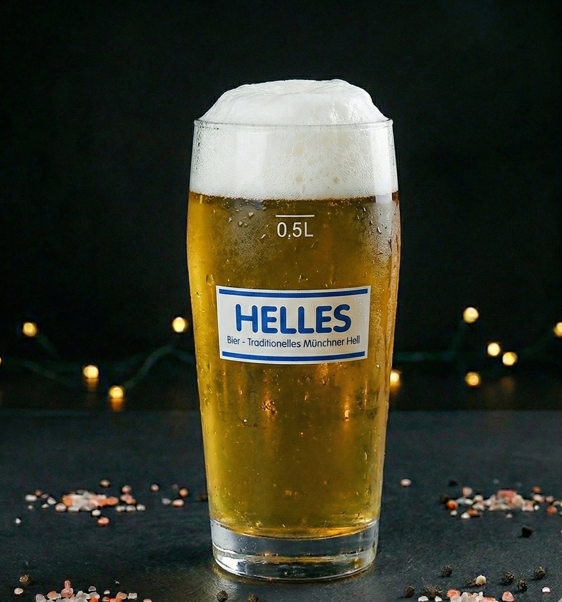 Helles 0,5L mit Pfand